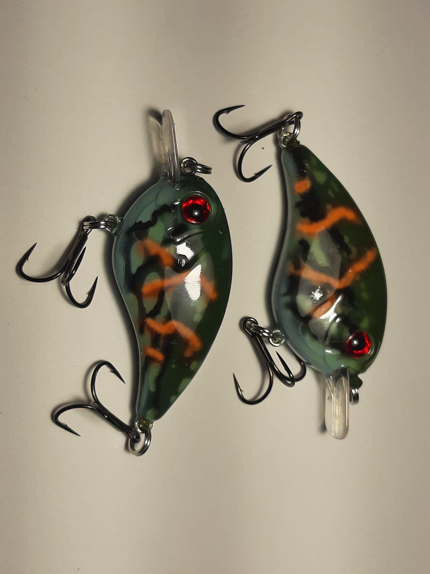 1G DFK Custom Square Bill, Flat Side Crankbaits