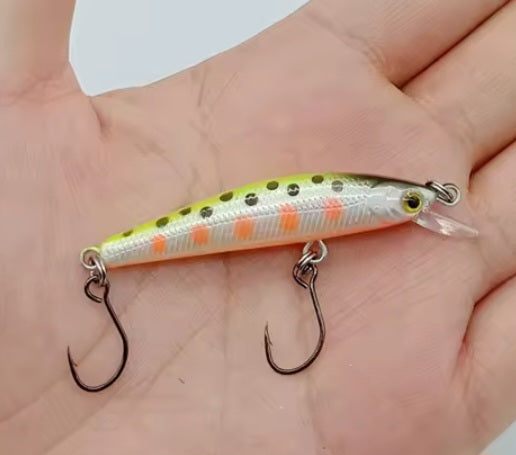 2-Single Hooked Minnow. Floating
