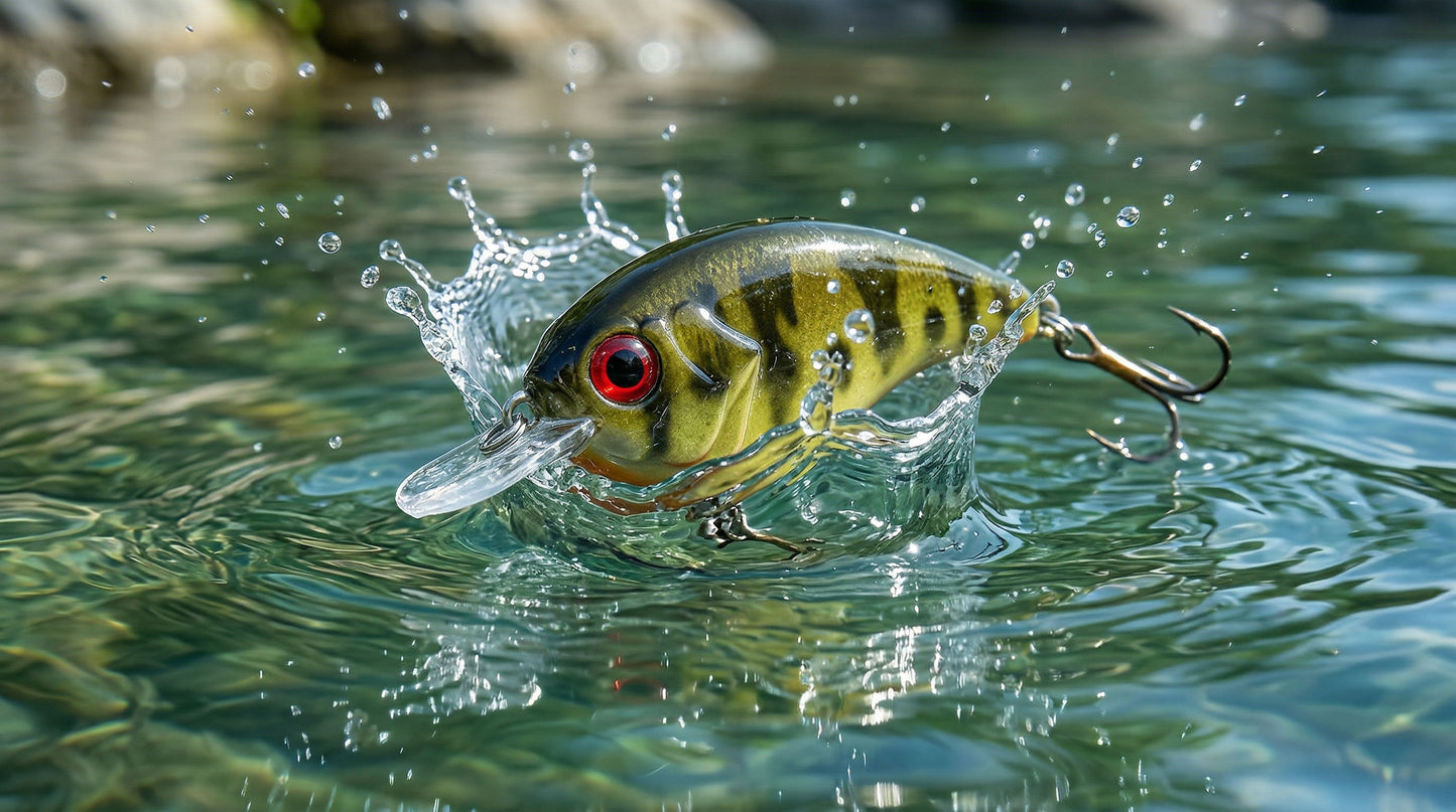 1G DFK Custom Square Bill, Flat Side Crankbaits