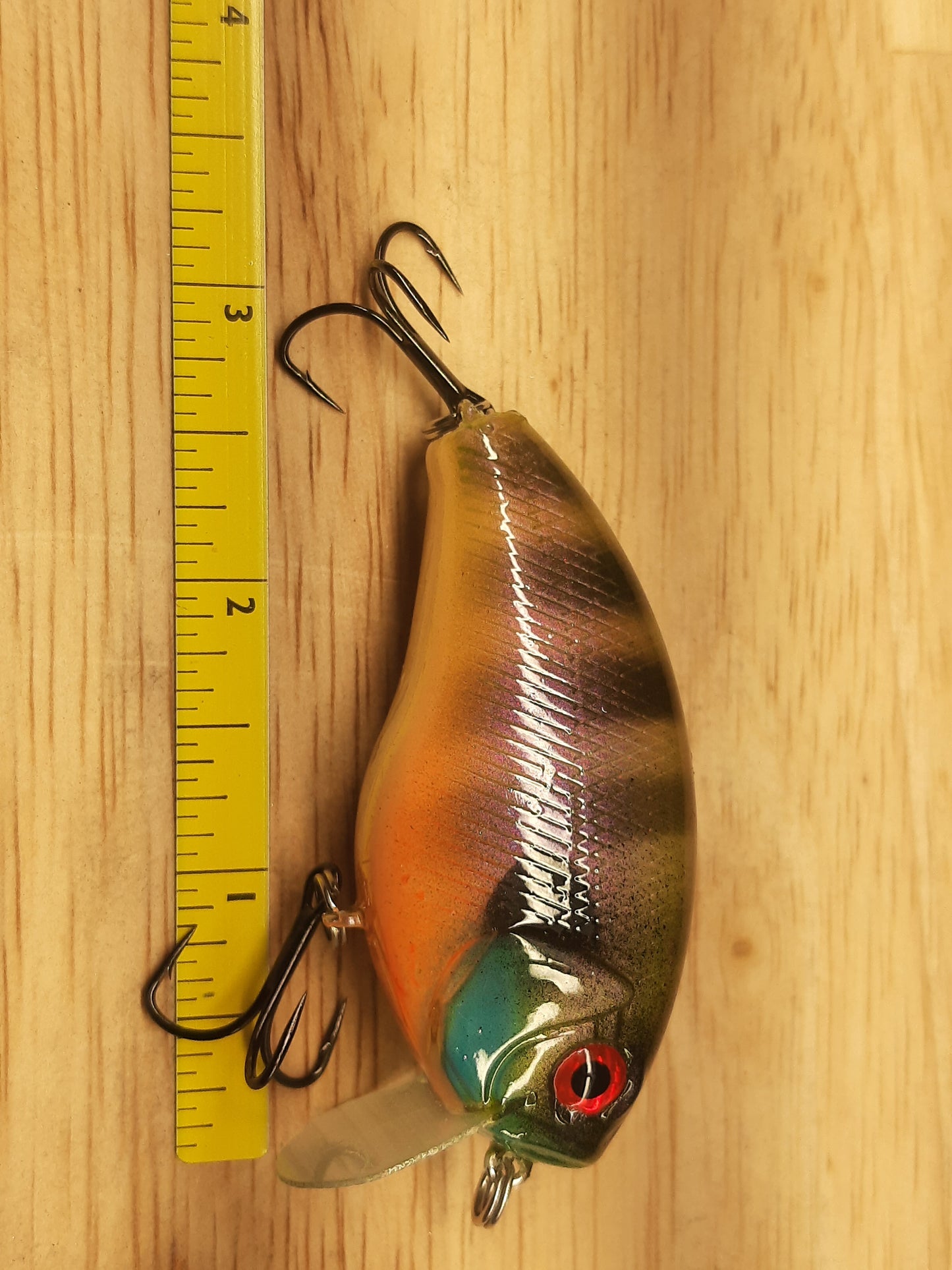 1C DFK Custom Simply Wakebaits 2 1/2" compare to Daibuzzin' Heavy Hitter, at $28.99