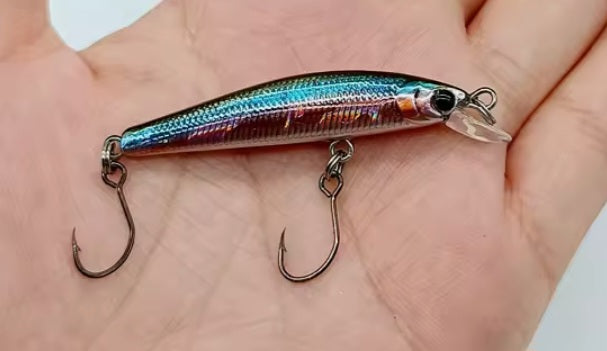 2-Single Hooked Minnow. Floating